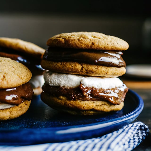 S’mores Whoopie Pies