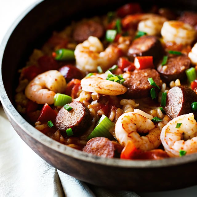 Shrimp and Sausage Jambalaya