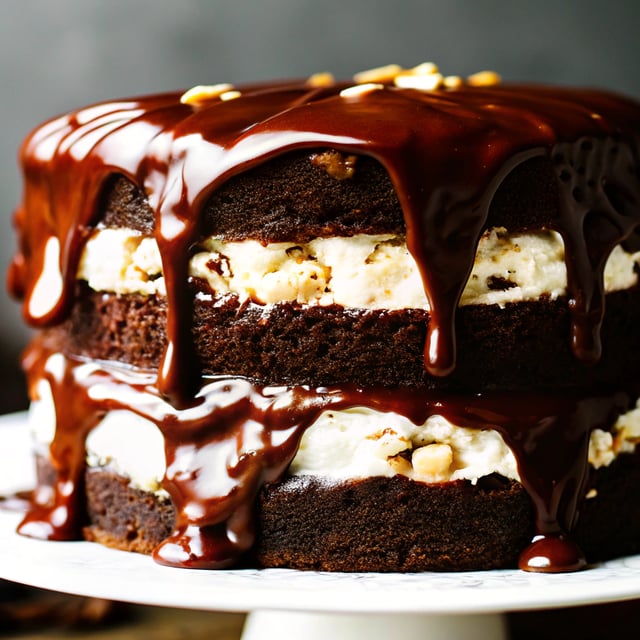 Snickers Cake