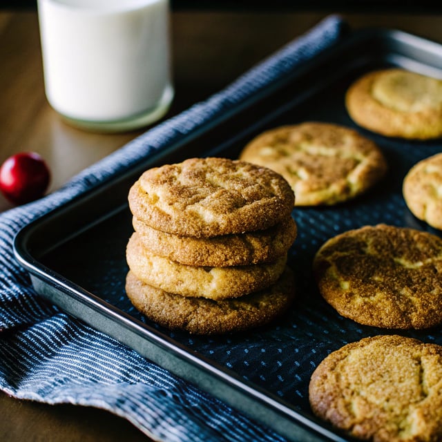 Soft and Chewy Snickerdoodles