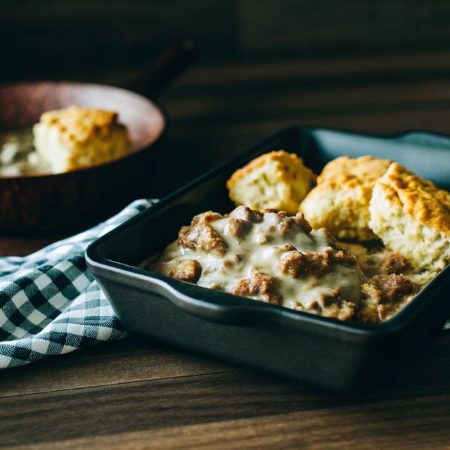 Southern-Style Biscuits and Gravy