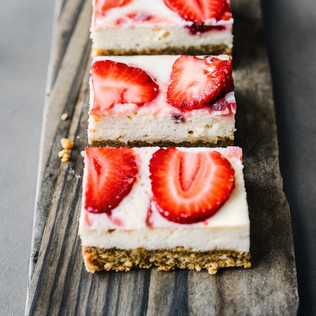 Strawberry Cheesecake Bars