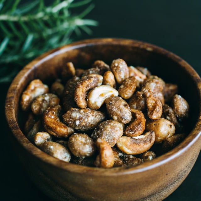 Sweet and Spicy Mixed Nuts