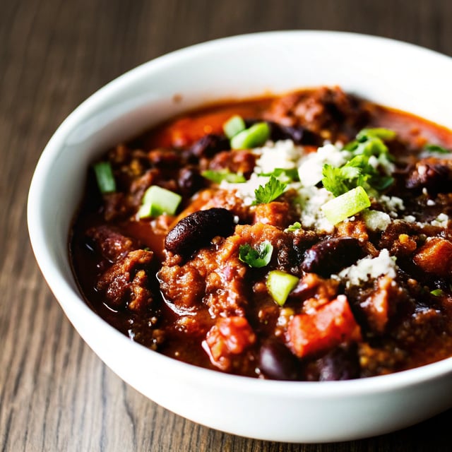 Thick and Hearty Chili