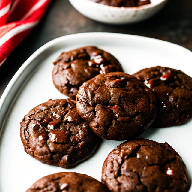 Triple-Chocolate Cookies