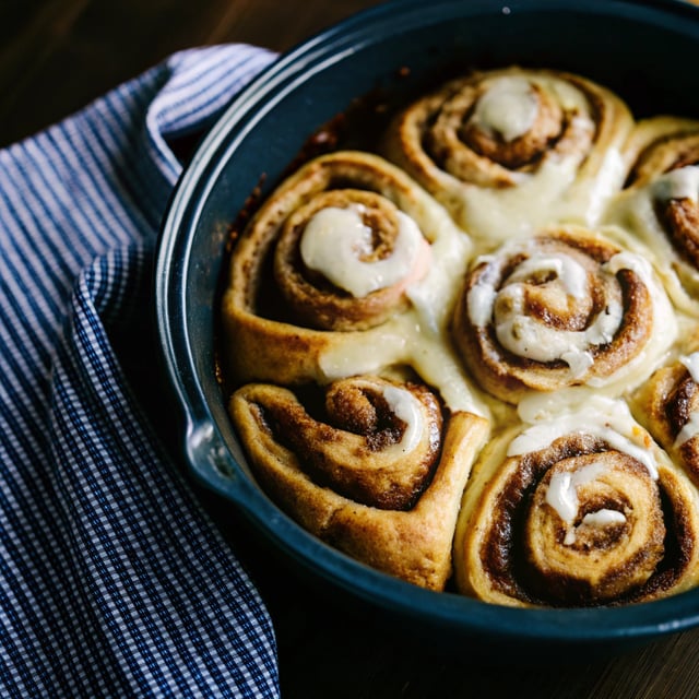 Banana Bread Cinnamon Rolls