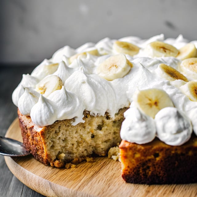 Banana Tres Leches Cake