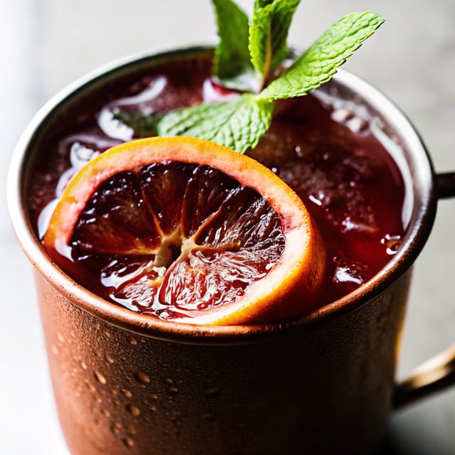 Blood Orange Mexican Mule