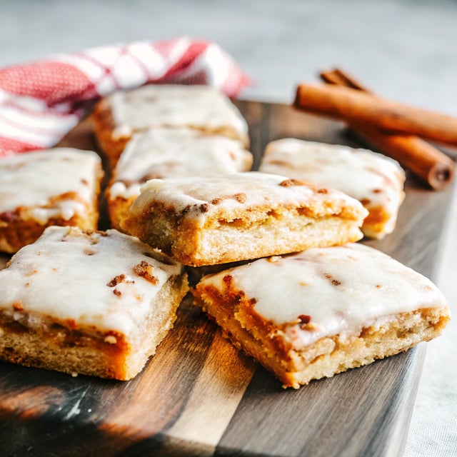 Brown Sugar Cinnamon Pop Tart Shortbread