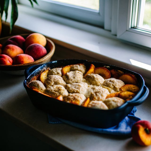Fresh Peach Cobbler