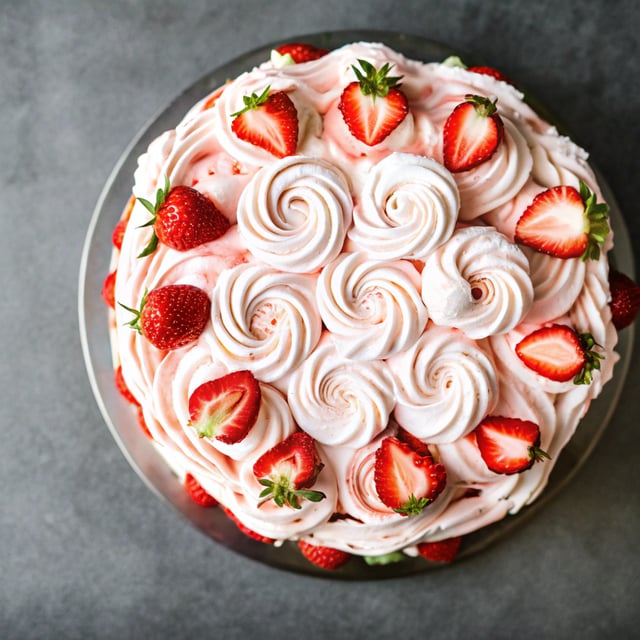 Fresh Strawberry Cake