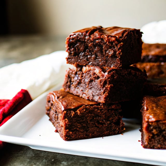 Fudgy Vegan Brownies