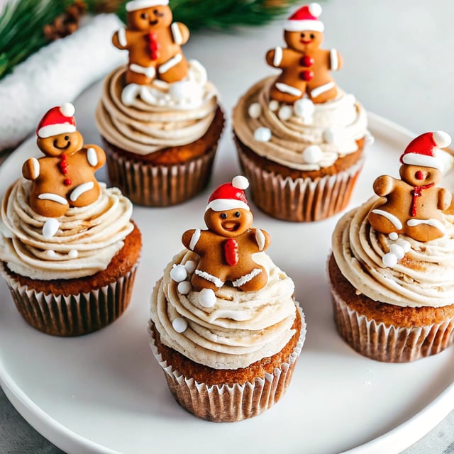 Gingerbread Cupcakes