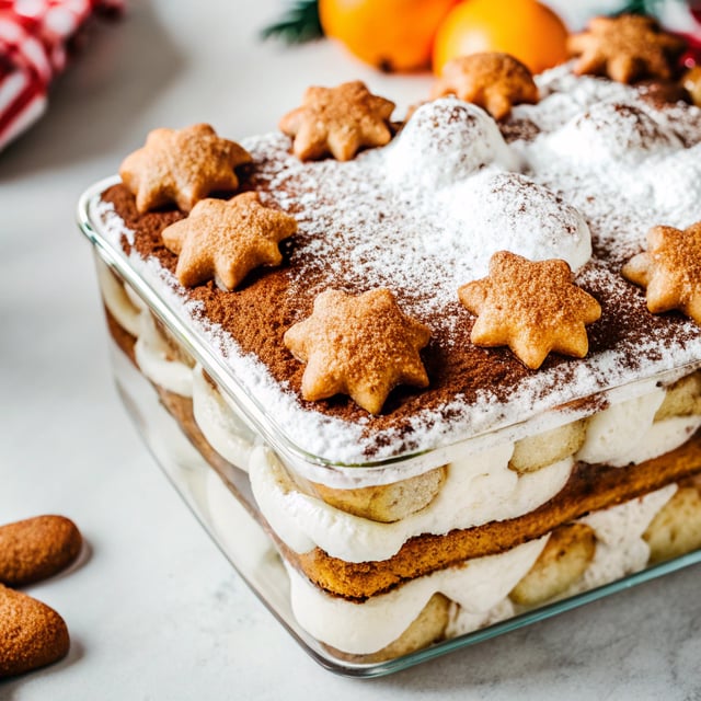 Gingerbread Tiramisu