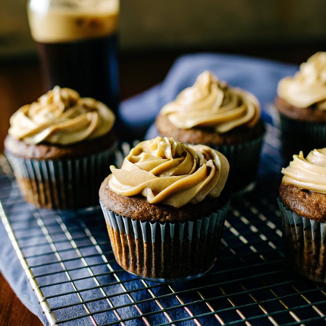 Guinness Chocolate Cupcakes