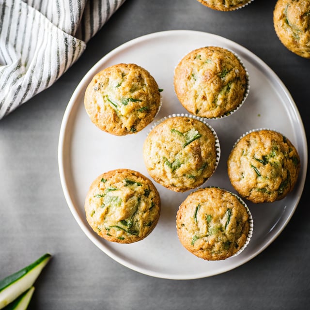 Healthy Zucchini Muffins
