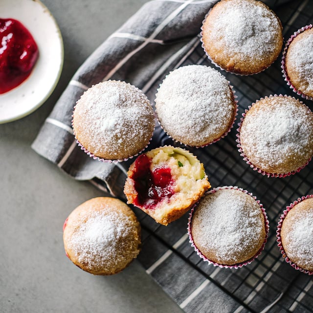 Jelly Donut Muffins