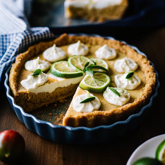 Key Lime Cookie Pie