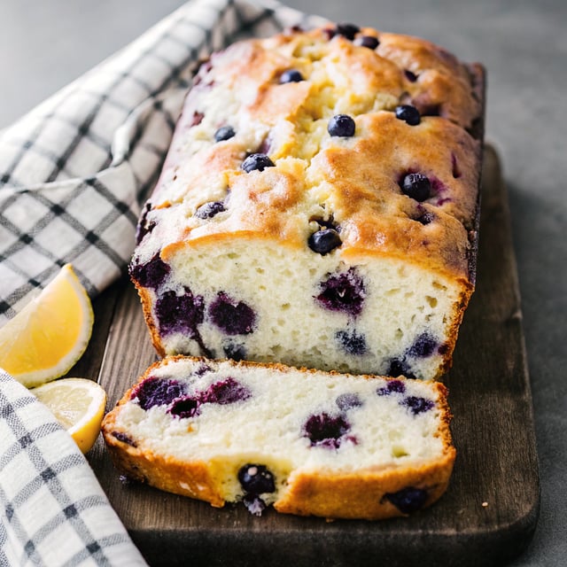 Lemon Blueberry Loaf