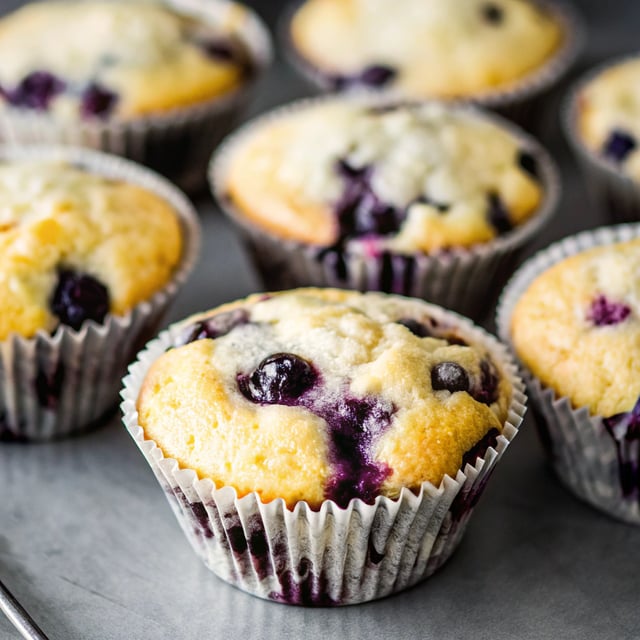 Lemon Blueberry Muffins