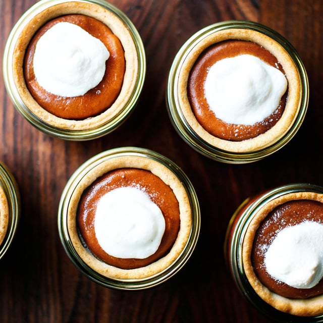Mini Maple Pumpkin Pies