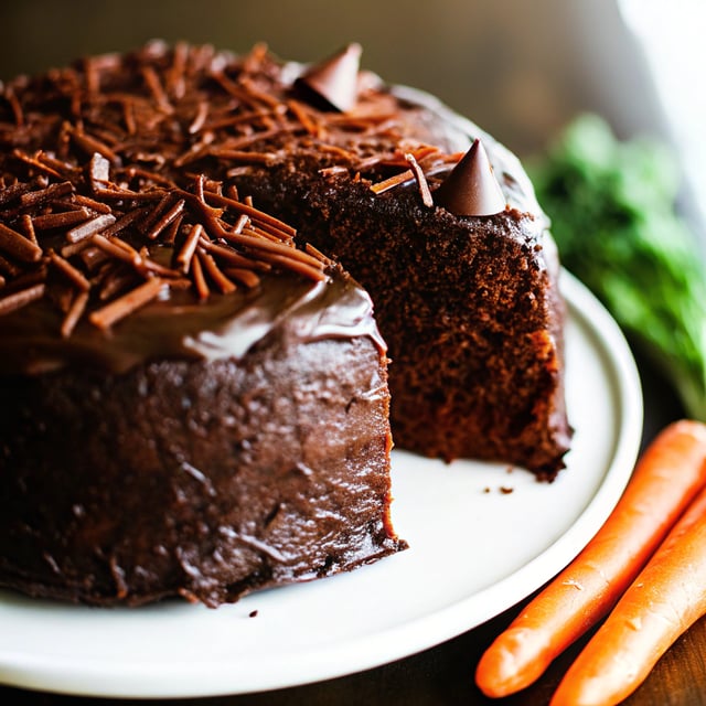 Moist Chocolate Carrot Cake