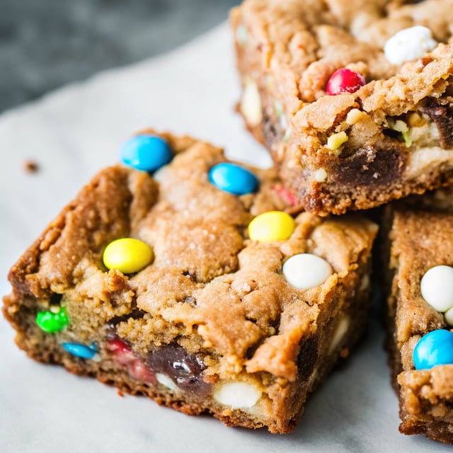 Monster Cookie Bars