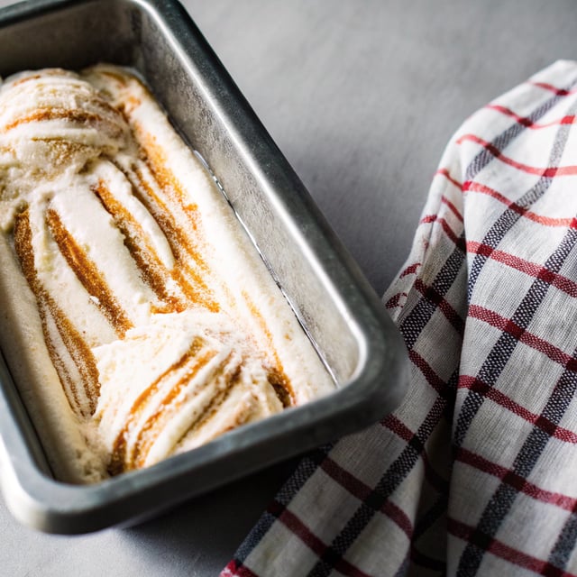 No-Churn Churro Ice Cream