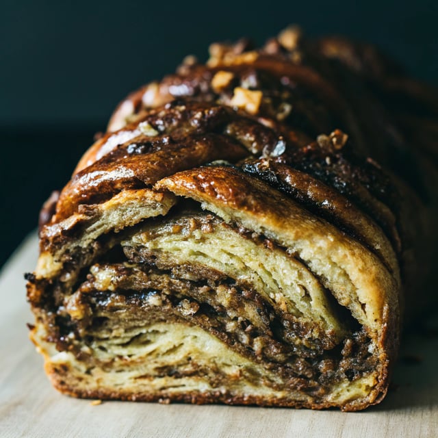 Pecan Pie Babka