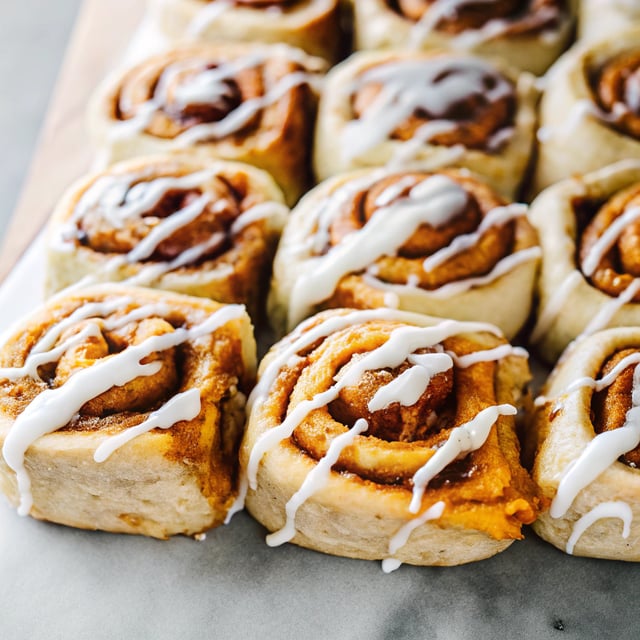 Pumpkin Cinnamon Rolls