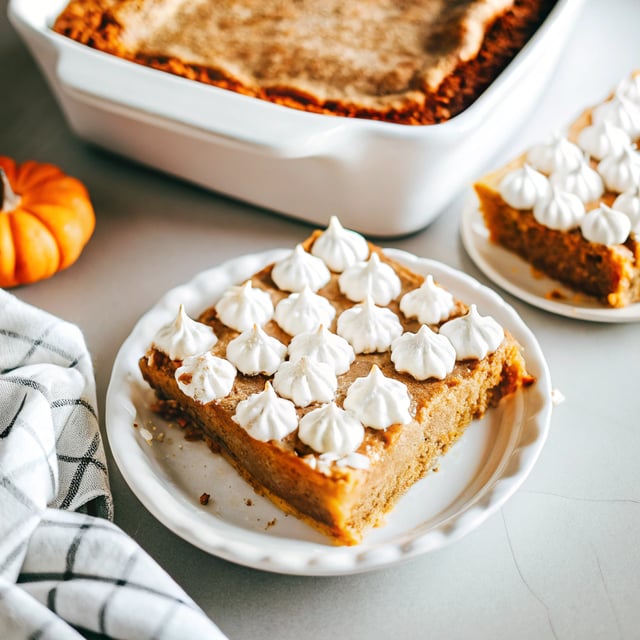 Pumpkin Pie Gooey Butter Cake