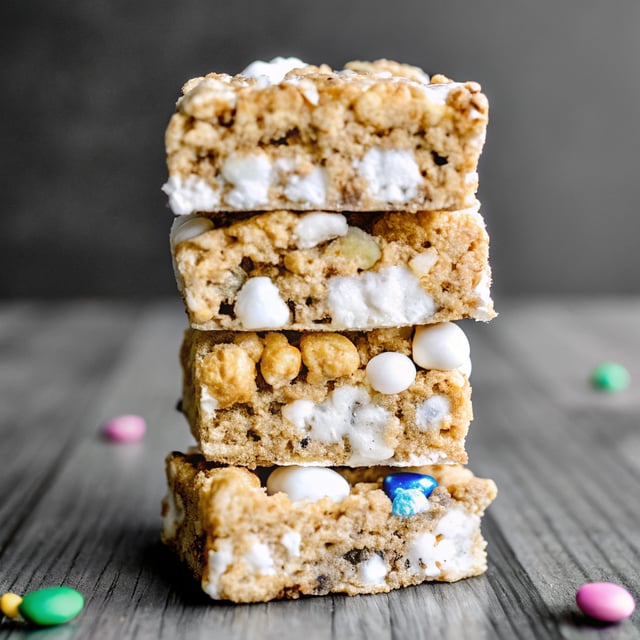Puppy Chow Marshmallow Treats