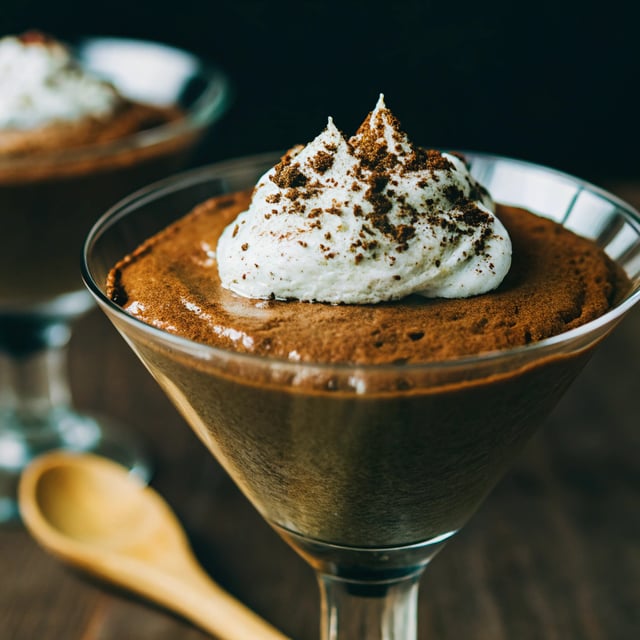 Rich Dark Chocolate Mousse