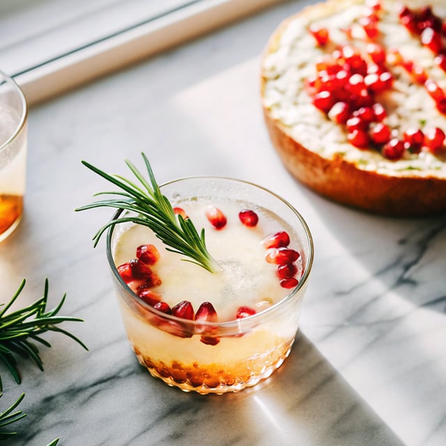 Rosemary Pomegranate Margarita