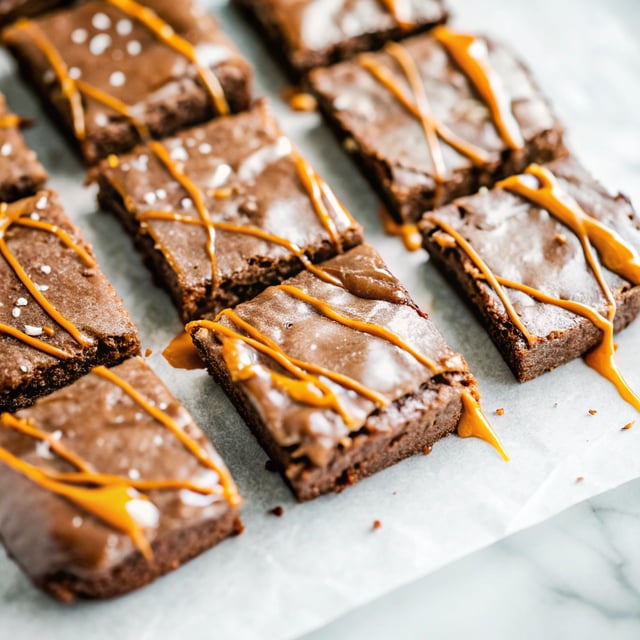 Salted Caramel Brownies