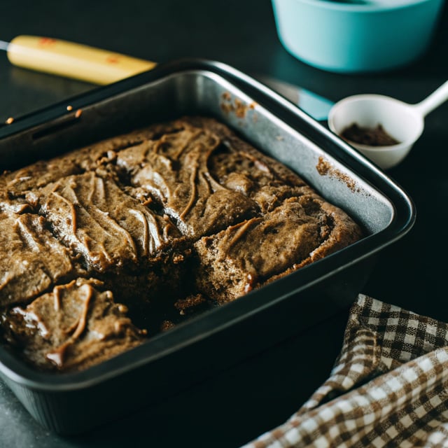Salted Chocolate Mocha Snack Cake