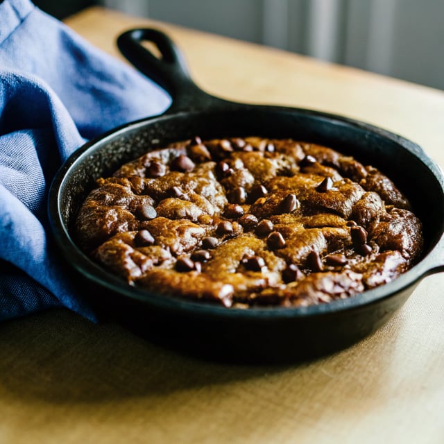 Skillet Brownies (Gluten Free and Dairy Free)