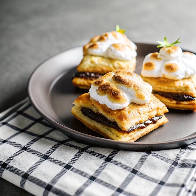 Snickerdoodle Puff Pastry S’mores Pop Tarts