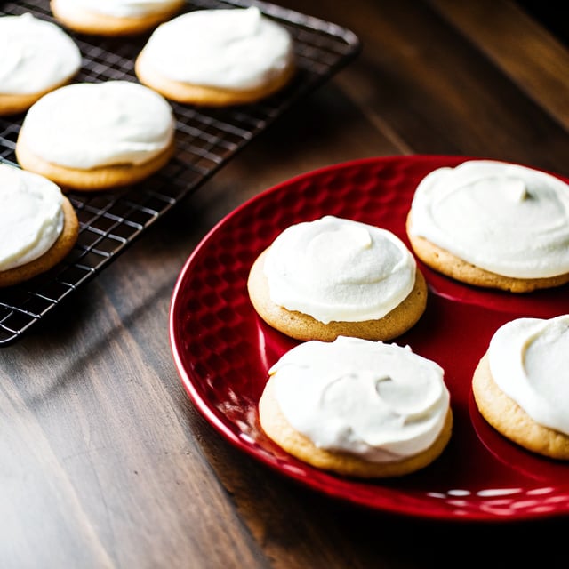 Soft Frosted Sugar Cookies