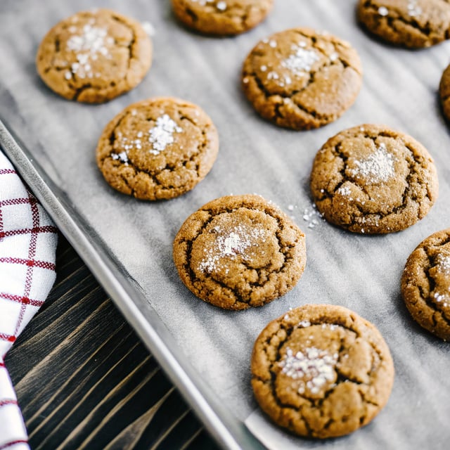 Soft Molasses Cookies