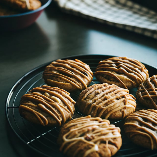 Spiced Maple Butter Cookies