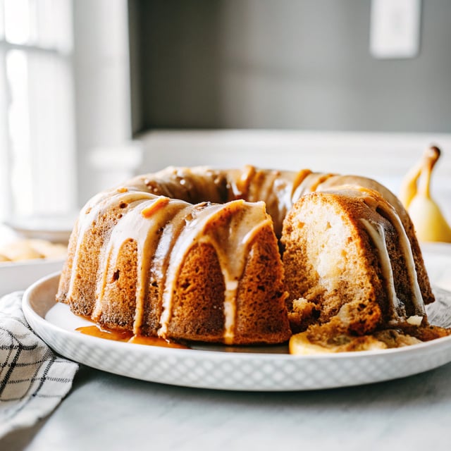 Sticky Toffee Banana Bundt Cake