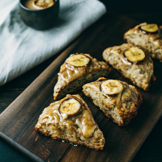 The BEST Banana Scones