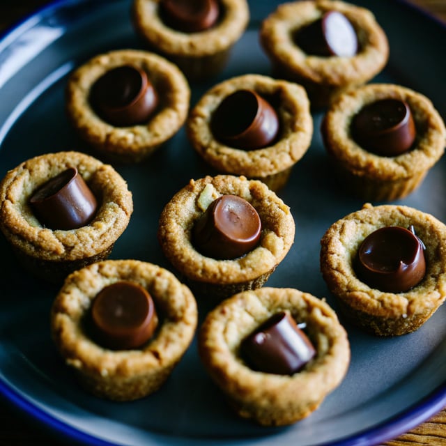 Vegan Peanut Butter Chocolate Cookie Cups
