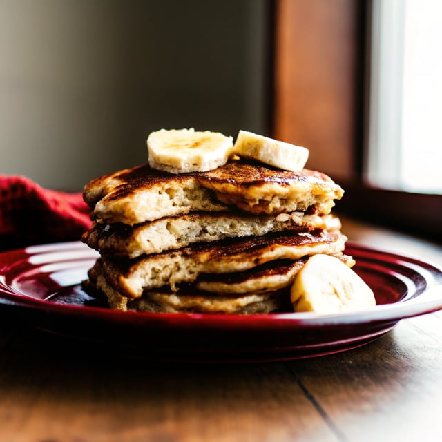 3-Ingredient Banana Pancakes
