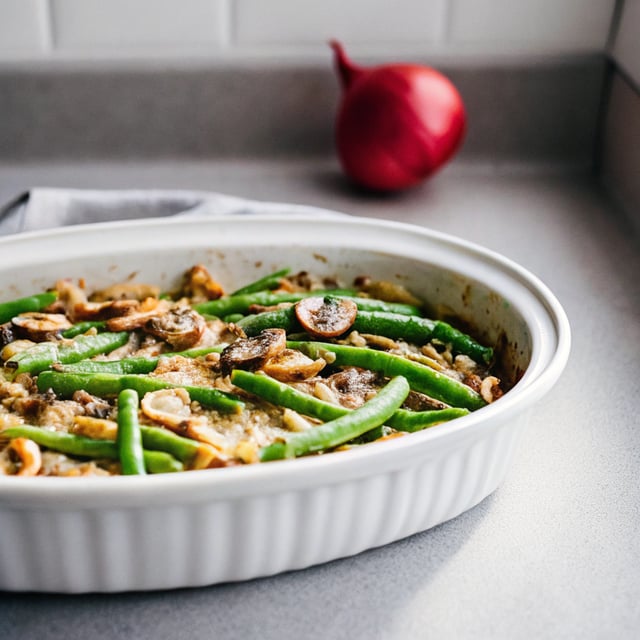 Almost Homemade Green Bean Casserole