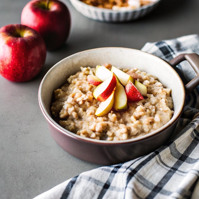 Apple Steel-Cut Oatmeal