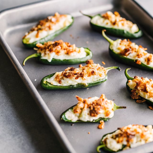 Baked Jalapeño Poppers