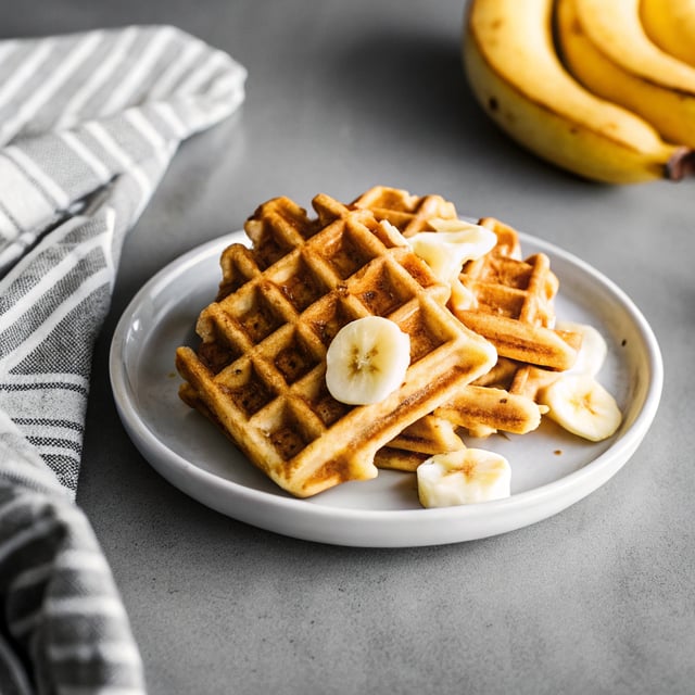 Banana Nut Waffles