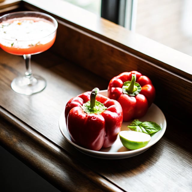 Beautiful Red Bell Cocktail